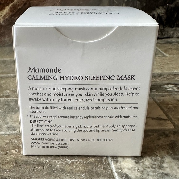 Mamonde Calming Hydro Sleeping Mask - Picture 3 of 4